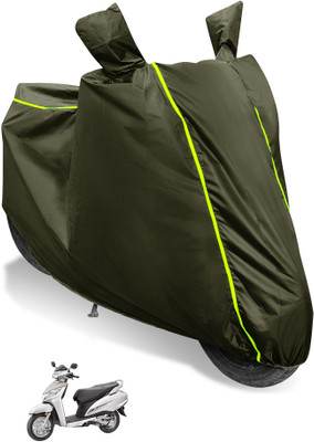 Auto Hub Waterproof Two Wheeler Cover for Honda(Activa 125, Multicolor)