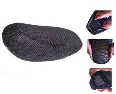 ABSONE New-cool-a+-mesh-051 Single Bike Seat Cover For Bajaj Crux