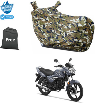 PAGORA Waterproof Two Wheeler Cover for Honda(CB Shine, Yellow)