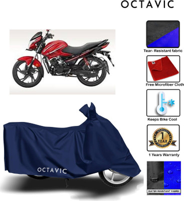 CoverXpert Two Wheeler Cover for Hero(Glamour, Blue)
