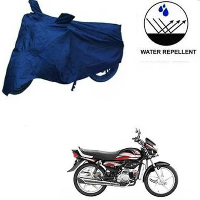 LIFE TO HUB Two Wheeler Cover for Hero(HF Deluxe BS6, Blue)
