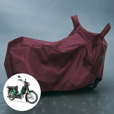 CODOKI Waterproof Two Wheeler Cover for TVS(Heavy Duty Super XL, Maroon)