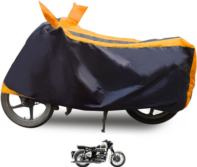 Euro Care Waterproof Two Wheeler Cover for Royal Enfield(Classic 350, Orange)