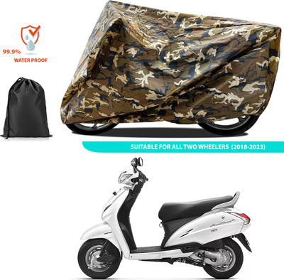 CODOKI Waterproof Two Wheeler Cover for Honda(Activa 3G, Yellow)