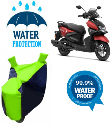 RTS COLLECTIONS Waterproof Two Wheeler Cover for Yamaha(Cygnus Ray ZR BS6, Multicolor)