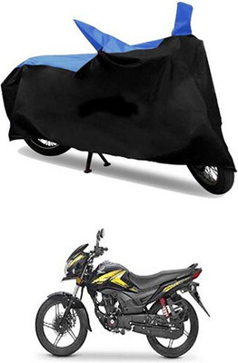 Mdstar Waterproof Two Wheeler Cover for Honda(Blue, Black)