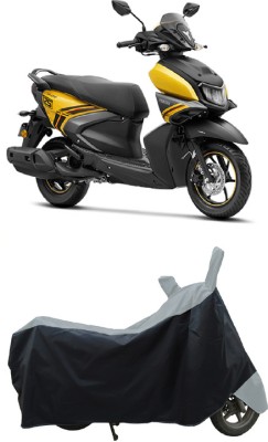 Coxtor Waterproof Two Wheeler Cover for Yamaha(Ray-ZR 125FI, Grey)