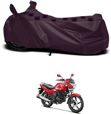 ZEDTEEK Waterproof Two Wheeler Cover for Hero(Black)