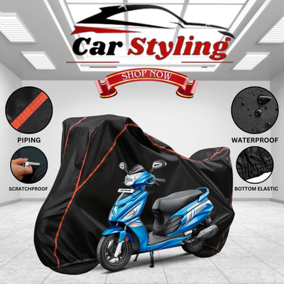 Car Styling Waterproof Two Wheeler Cover for Hero(Maestro, Black)