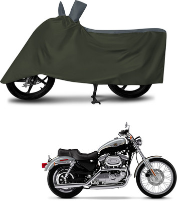 DeepShakshi AUTOMOTIVE Waterproof Two Wheeler Cover for Harley Davidson(1200 Custom, Multicolor)