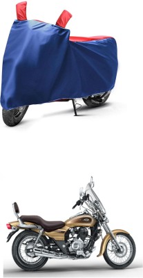 KAHRA Waterproof Two Wheeler Cover for Bajaj(Avenger 150 Street, Blue, Red)