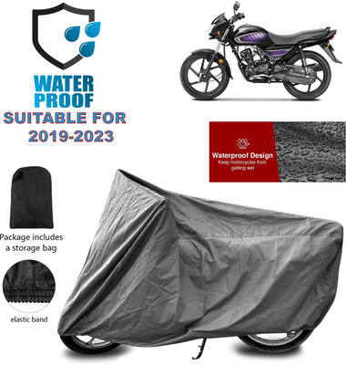 PAGORA Waterproof Two Wheeler Cover for Honda(Dream Neo, Grey)