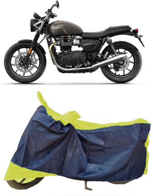 ANTOFY Two Wheeler Cover for Triumph(Street Twin BS6, Multicolor)
