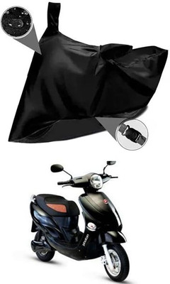 KEDIT Two Wheeler Cover for Hero(Electric Photon, Black)