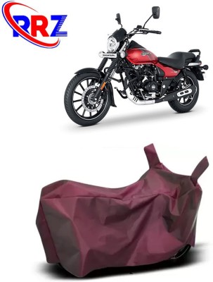 RRZ Waterproof Two Wheeler Cover for Bajaj(Avenger Street 160, Maroon)