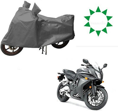 DeepShakshi AUTOMOTIVE Waterproof Two Wheeler Cover for Honda(CBR 650F, Grey)