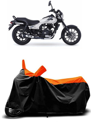 VESMEI Two Wheeler Cover for Bajaj(Avenger 220 DTS-i, Orange)
