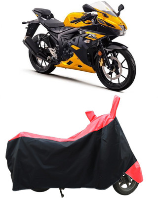 Coxtor Two Wheeler Cover for Suzuki(GSX R150, Red)