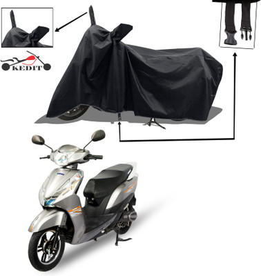 KEDIT Two Wheeler Cover for Universal For Bike(Magnus, Red, Black)