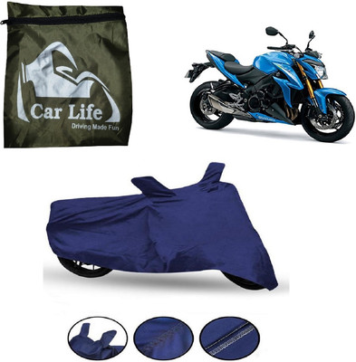 Car Life Waterproof Two Wheeler Cover for Suzuki(GSX-R1000 ABS, Blue)