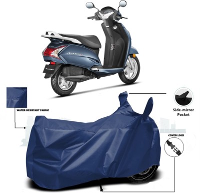 WMIZEXA Waterproof Two Wheeler Cover for Honda(Activa 125, Blue)