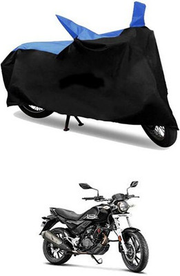 MMSSTAR Waterproof Two Wheeler Cover for Hero(Blue, Black)