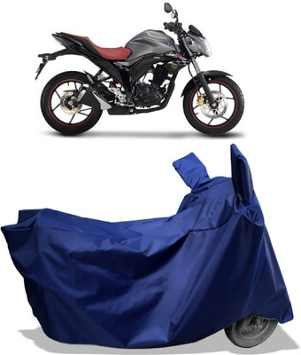 Amexride Two Wheeler Cover for Suzuki(Gixxer Special Edition, Blue)