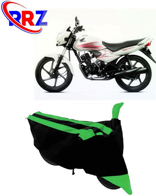 RRZ Waterproof Two Wheeler Cover for Honda(Dream, Black, Green)