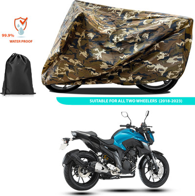 CODOKI Two Wheeler Cover for Yamaha(FZ 25 BS6, Yellow)
