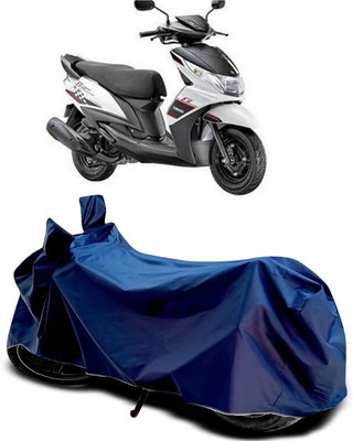 KEDIT Two Wheeler Cover for Yamaha(Ray Z, Blue)