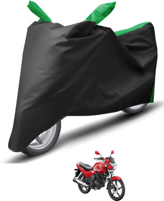 Caronix Waterproof Two Wheeler Cover for Hero(Achiever 150, Green)
