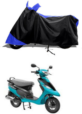 GROFATIK Two Wheeler Cover for Avon(E Star BS6, Blue)