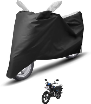 Caronix Waterproof Two Wheeler Cover for Hero(Splendor Plus, Silver)