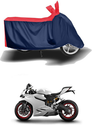 DeepShakshi AUTOMOTIVE Waterproof Two Wheeler Cover for Ducati(899 Panigale, Red, Blue)