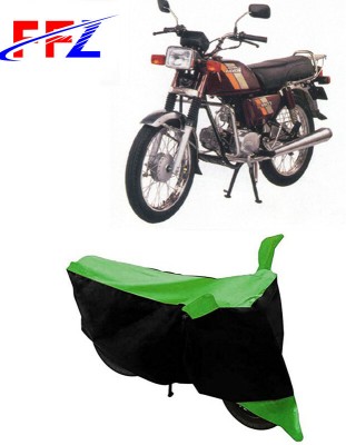 FFZ Two Wheeler Cover for Honda(CD 100 SS, Black, Green)