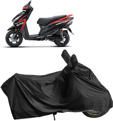 DeepShakshi AUTOMOTIVE Waterproof Two Wheeler Cover for Honda(Scooty, Black)