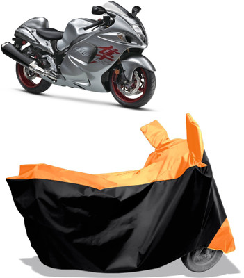 Amexride Two Wheeler Cover for Suzuki(GSX R1300 Hayabusa, Multicolor)