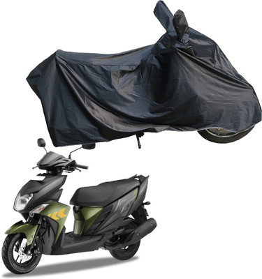 Motodreka Waterproof Two Wheeler Cover for Yamaha(Ray ZR, Black)