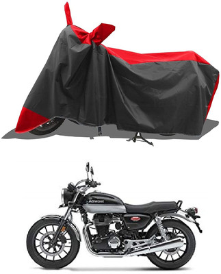 KEDIT Two Wheeler Cover for Honda(Hness CB350, Red)