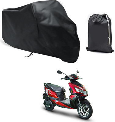 GOSHIV-car and bike accessories Waterproof Two Wheeler Cover for Okinawa(Black)