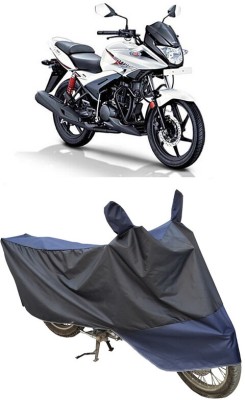 ETIOTIC Waterproof Two Wheeler Cover for Hero(Ignitor, Blue, Black)