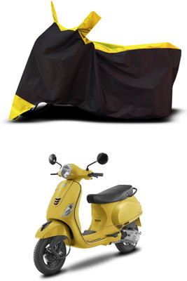 VESMEI Two Wheeler Cover for Bajaj(Urbanite Chetak, Yellow)