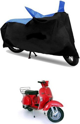 Mdstar Waterproof Two Wheeler Cover for LML(Blue, Black)