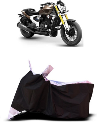 VESMEI Two Wheeler Cover for TVS(Zeppelin BS6, White)