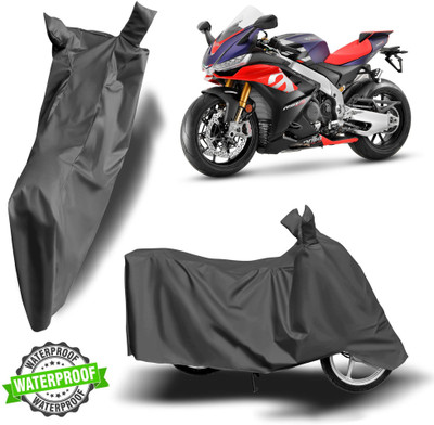 Autoinnovation Waterproof Two Wheeler Cover for Aprilia(RSV4, Grey)