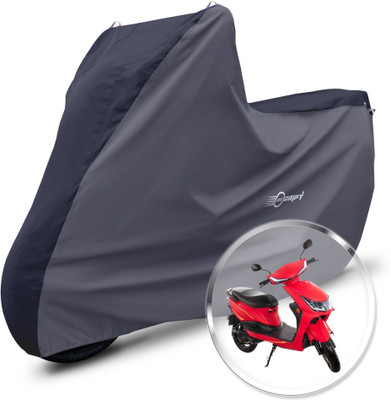 Neodrift Two Wheeler Cover for Hero(Electric Atria, Black, Grey)