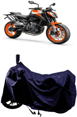 SUGASHRI Waterproof Two Wheeler Cover for KTM(890 Duke, Blue)