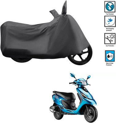 CODOKI Waterproof Two Wheeler Cover for TVS(Scooty Zest, Grey)