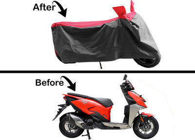 MWBB Waterproof Two Wheeler Cover for Bajaj(CT110, Grey)