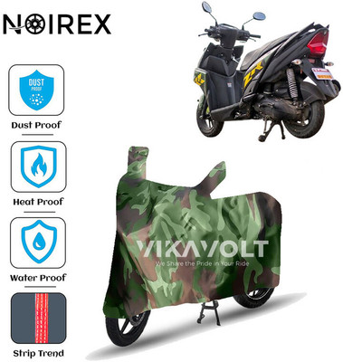 NOIREX Waterproof Two Wheeler Cover for Yamaha(Ray ZR, Green)